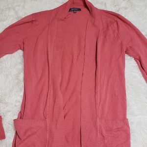 Pink Cardigan w pockets